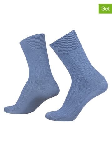 2er-Set: Socken in Blau
