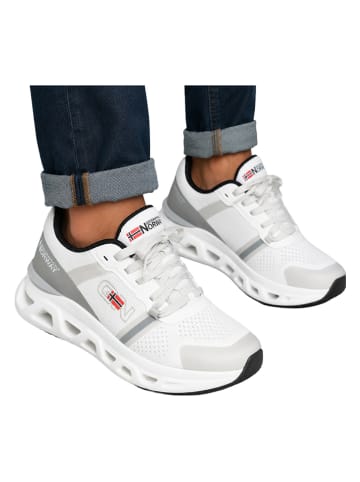 Sneakersy "Onepice" w kolorze białym