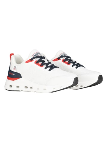 Sneakers "Osman" in Weiß/ Dunkelblau