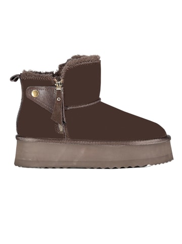 Winterboots ''Ozipcache'' in Braun