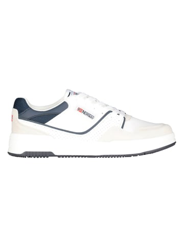 Sneakers "Othello" in Weiß/ Dunkelblau