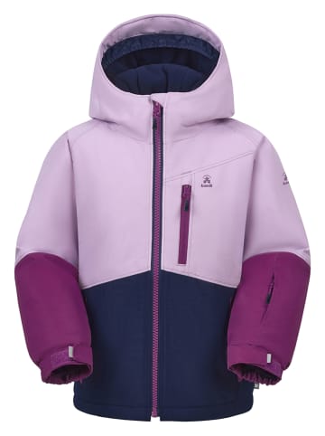 Winterjacke "Galina" in Lila/ Dunkelblau