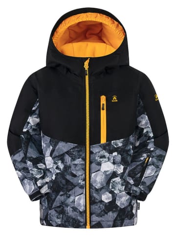 Winterjas grijs/zwart