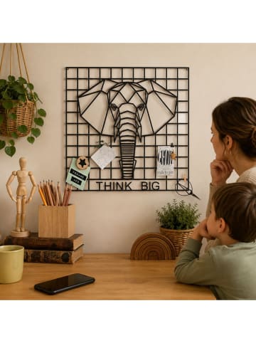 Rasterwand zwart - (B)50 x (H)50 cm