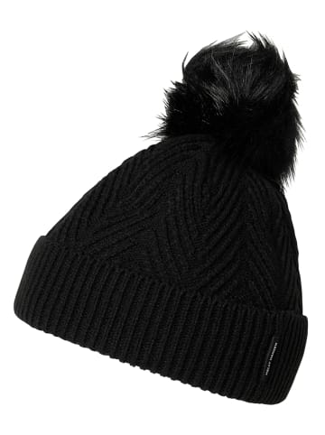 Czapka beanie "Lumi" w kolorze czarnym