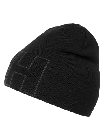 Czapka beanie "Outline" w kolorze czarnym