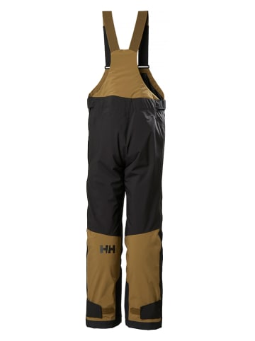 Ski-/ Snowboardhose "Stellar Bib" in Schwarz/ Khaki