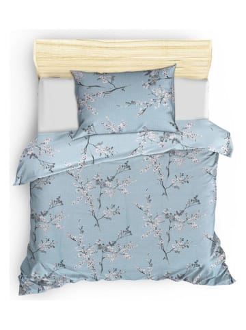 Renforcé-Bettwäsche-Set "Chicory" in Mint
