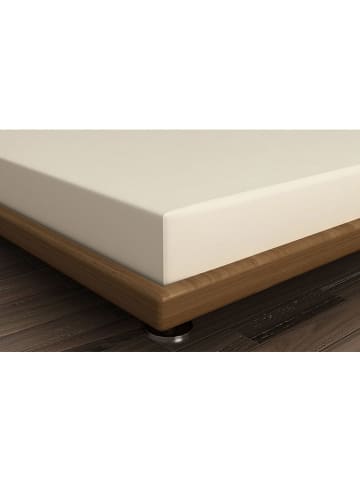 Renforcé-Spannbettlaken in Creme