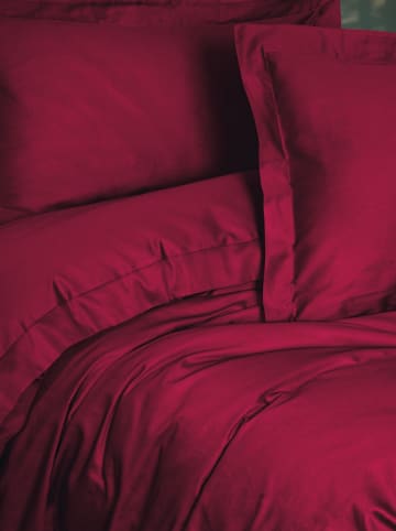 Satin-Bettwäsche-Set in Rot