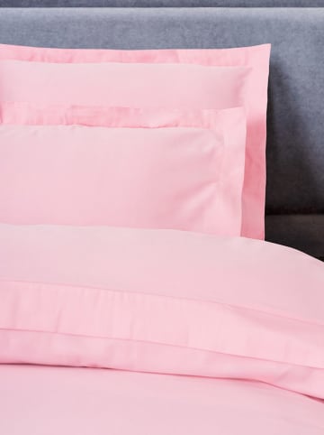 Satijnen beddengoedset "Elegant" lichtroze