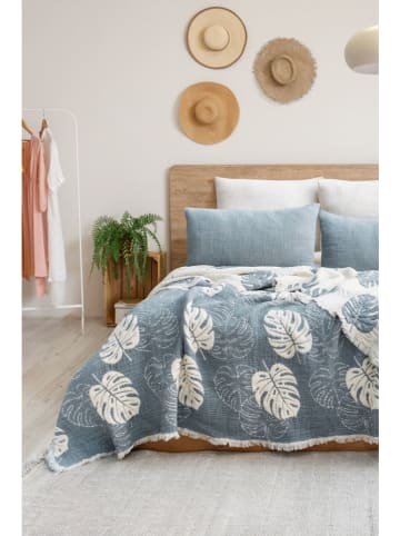 Tagesdecke in Blau