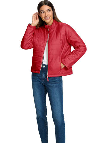 Wende-Übergangsjacke in Rot/ Schwarz