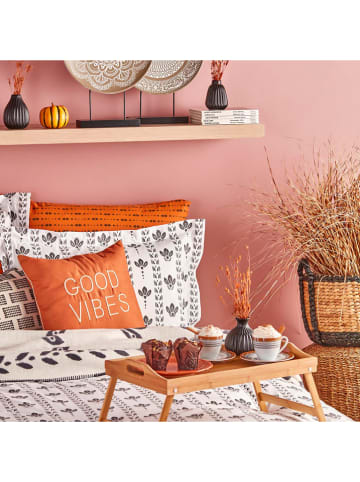Renforcé beddengoedset "Eva" terracotta