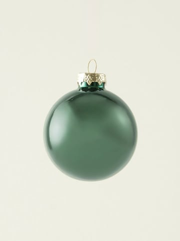 12-delige kerstballenset petrol
