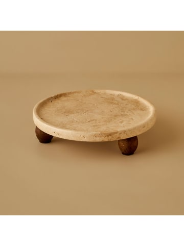Kuchenplatte in Beige - Ø 25 cm