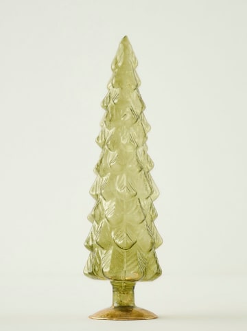Deco-object groen - (H)35 x Ø 10 cm
