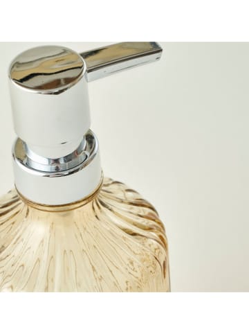 Dozownik mydła "Silvia" w kolorze beżowym - 500 ml