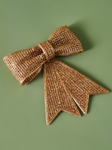 Weihnachtsornament "Candy" in Gold - (L)10 x (B)9 cm