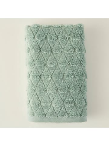 Handdoek "Kyle" mintgroen - (L)90 x (B)50 cm