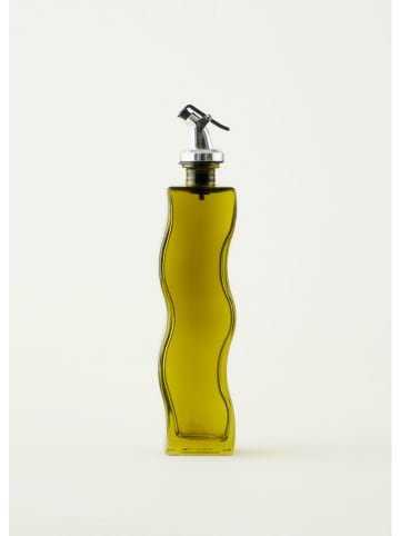 Dozowniki (2 szt.) "Wavy" w kolorze pomarańczowym do octu i oliwy - 250 ml