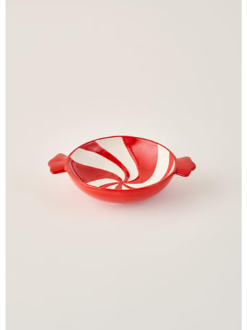 Serveerkom "Merry Christmas" rood/wit - Ø 20 cm