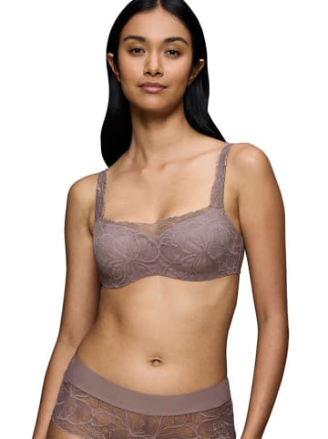 Balconette-BH in Taupe