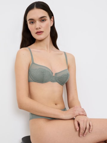 Biustonosz "Delightful Spotlight" w kolorze khaki