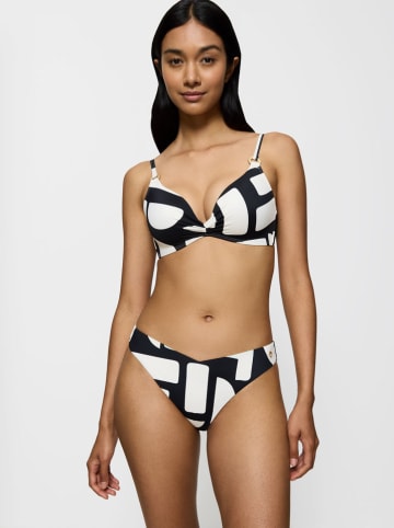 Bikini-Hose "Summer Allure" in Schwarz/ Weiß