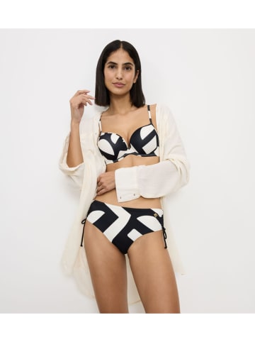 Bikinitop "Summer Allure" zwart/wit