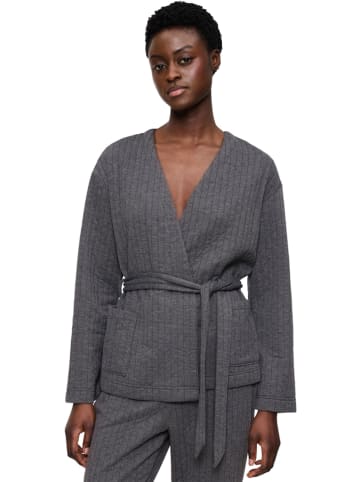 Kimono w kolorze antracytowym