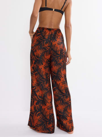 Broek oranje/zwart