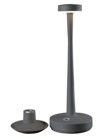Lampa zewnętrzna LED "Aarhus" w kolorze antracytowym - wys. 30 x Ø 9,5 cm