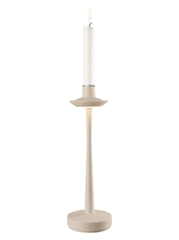 Led-buitenlamp ''Aarhus'' zandkleurig - (H)30 x Ø 9,5 cm