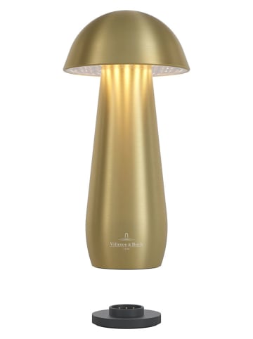 Oplaadbare led-tafellamp ''Modena'' goudkleurig - (H)16 x Ø 8 cm