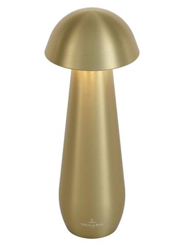 Akumulatorowa lampa stołowa LED "Moderna" w kolorze złotym - wys. 21 x Ø 8 cm