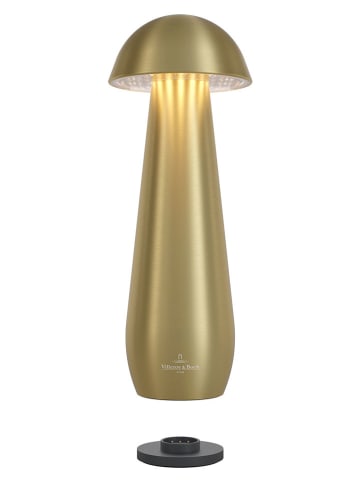 LED-Akku-Tischleuchte ''Modena'' in Gold - (H)21 x Ø 8 cm