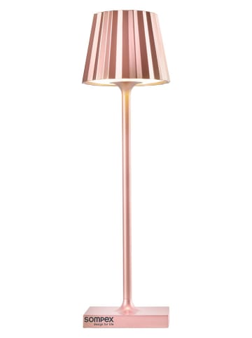 LED-Akku-Tischleuchte ''Troll Nano'' in Rosa - (H)21 x Ø 6 cm