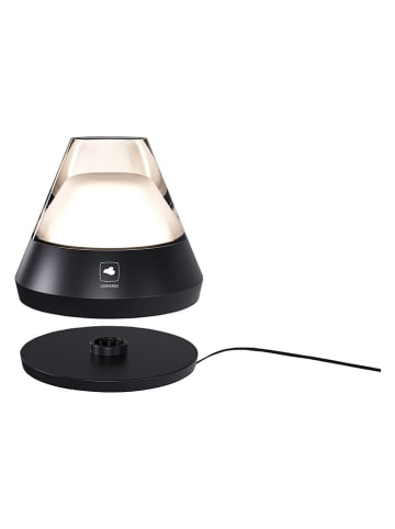 Akumulatorowa lampa stołowa LED w kolorze czarnym - wys. 9,5 x Ø 11 cm