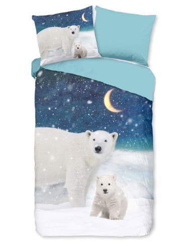 Komplet pościeli flanelowej "Polar" ze wzorem