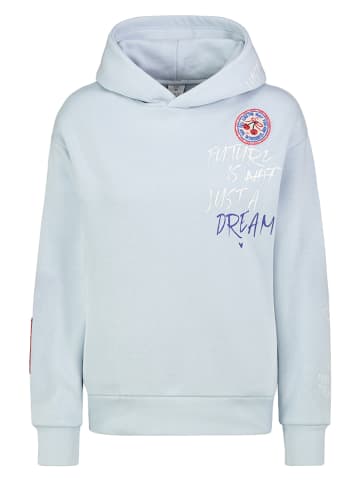 Hoodie in Hellblau