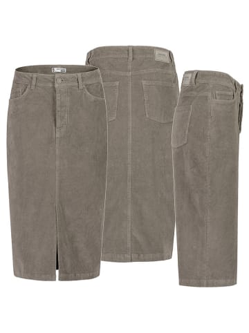 Cordrock in Taupe