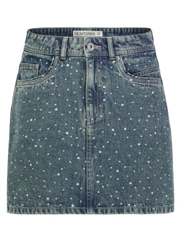Jeansrock in Blaugrau
