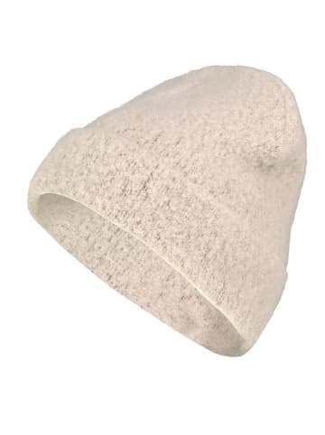 Czapka beanie w kolorze beżowym