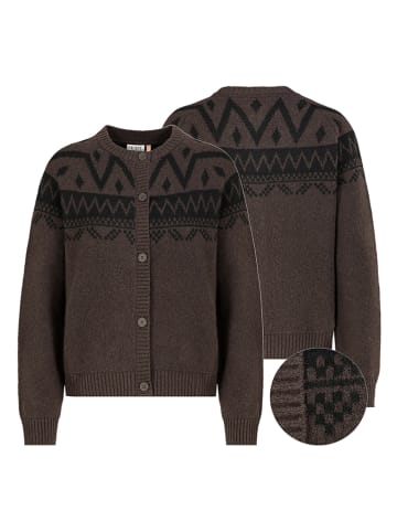 Cardigan in Dunkelbraun