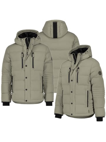 Kurtka pikowana w kolorze khaki
