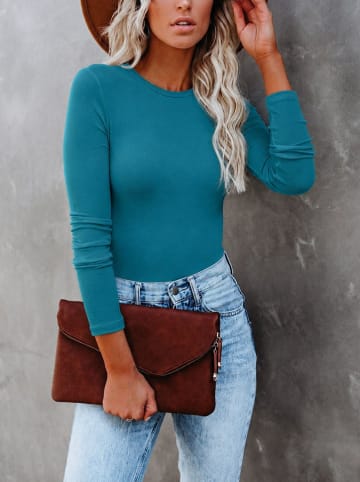 Longsleeve in Blau
