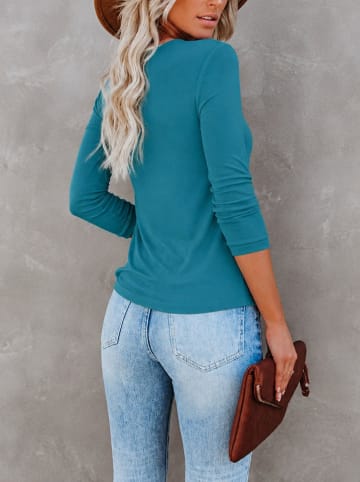 Longsleeve in Blau