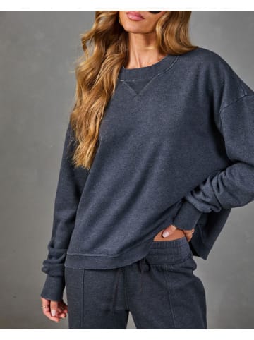 Sweatshirt in Anthrazit