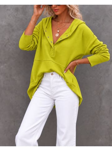 Bluza w kolorze limonkowym